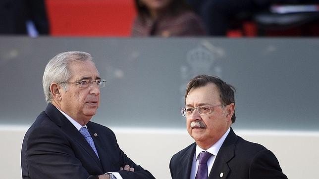 A la derecha Juan Jesús Vivas, alcalde-presidente de la Ciudad Autónoma de Ceuta