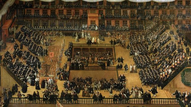 «Auto de Fe en la Plaza Mayor de Madrid», de Francisco Rizzi