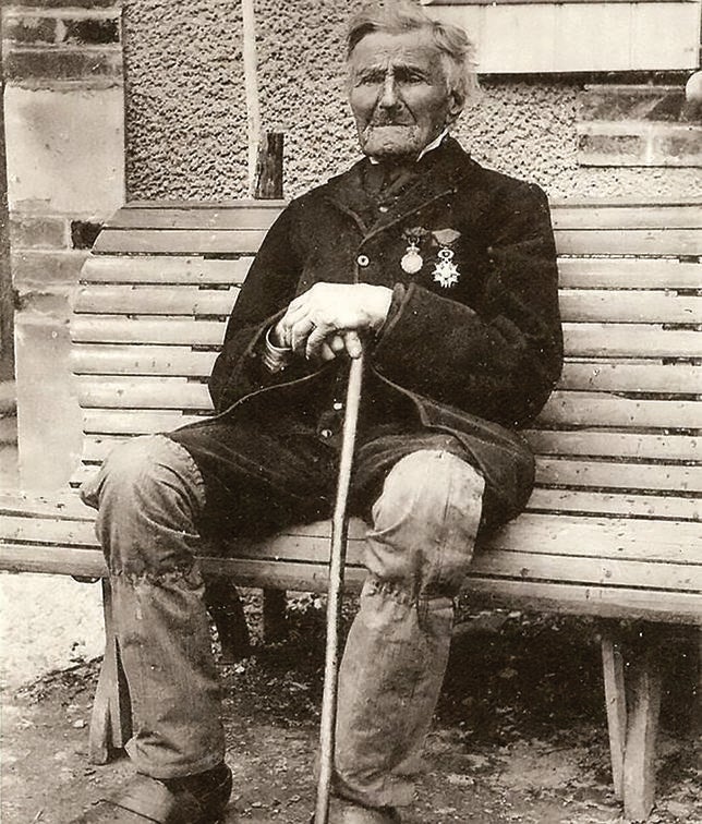 Louis-Victor Baillot, en su última fotografía