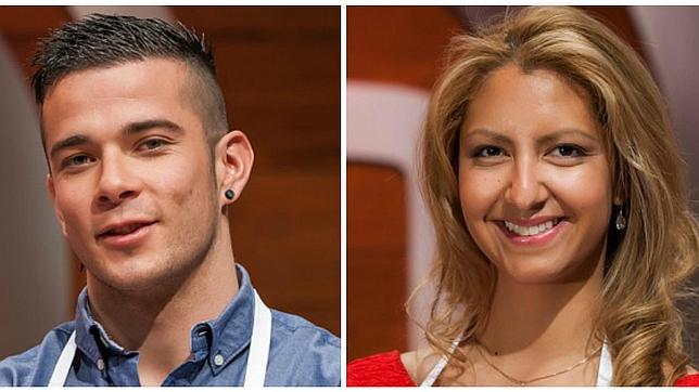 Carlos y Sally, finalistas de Masterchef