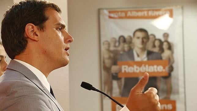 Albert Rivera, candidato de Ciudadanos a la presidencia del Gobierno.