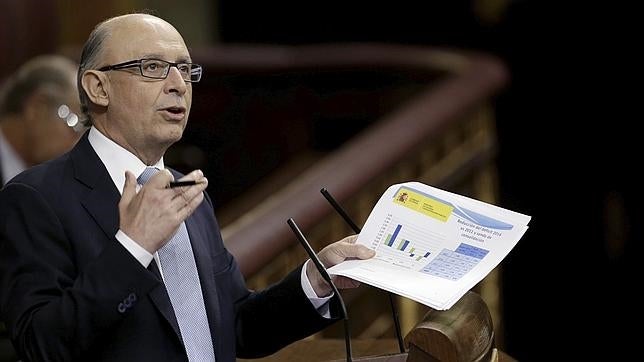 El ministro de Hacienda, Cristóbal Montoro