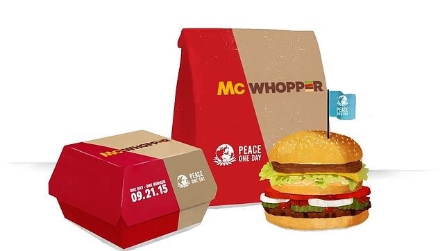 La propuesta de una hamburguesa conjunta se llevaría a cabo el próximo 21 de septiembre