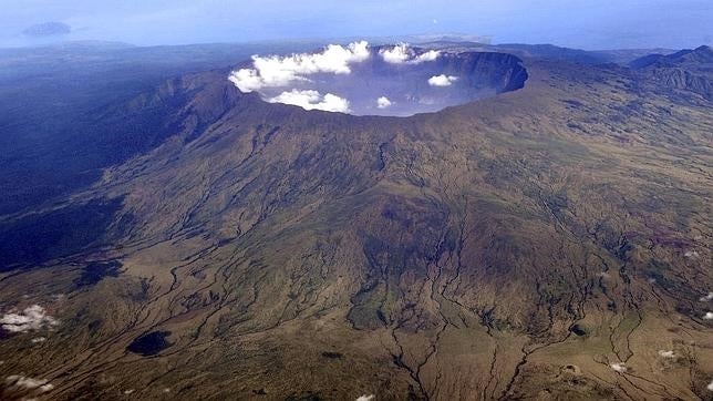 El volcán Monte Tambora, en Indonesia