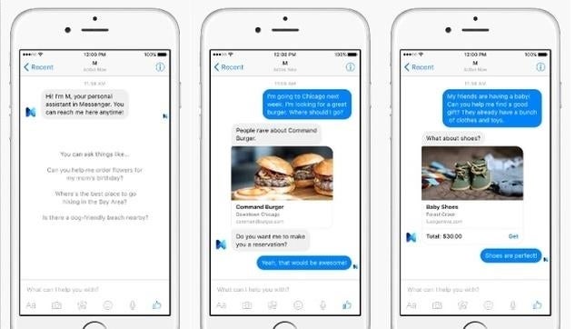 Detalle del nuevo asistente virtual de Facebook