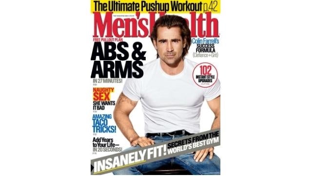 Portada de la edición de septiembre de Men's Health (US)