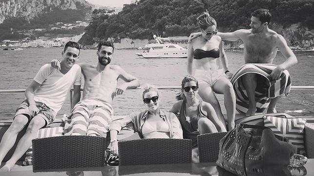 José Callejón, Álvaro Arbeloa, Carlota Ruiz, Marta Ponsati, Nagore Aramburu y Xabi Alonso