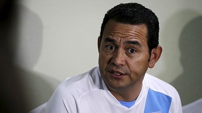 El popular candidato a la presidencia de Guatemala, Jimmy Morales