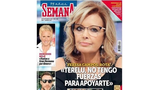 La portada del último número de «Semana»