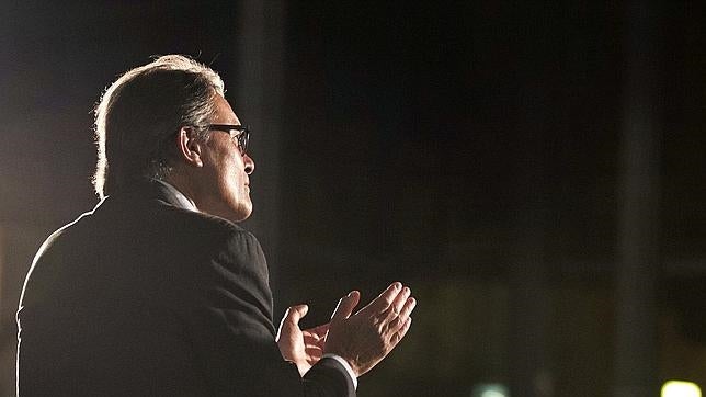 El presidente de la Generalitat, Artur Mas
