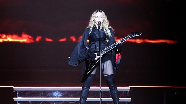 Madonna en el Madison Square Garden el 16 de septiembre