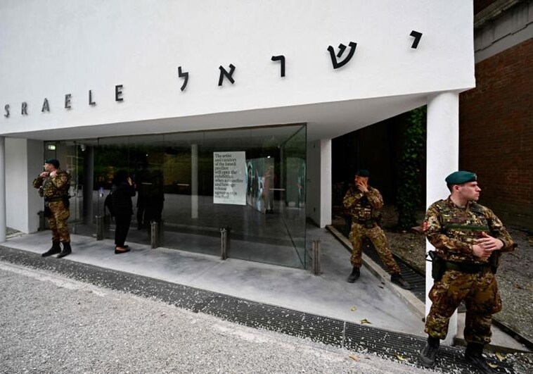 El cierre del Pabellón de Israel torpedea la 60 Bienal de Venecia