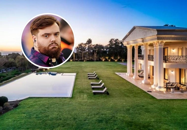 Ibai Llanos visita en Marbella la casa más cara de España: «Aquí cabe el Santiago Bernabéu»