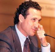 Valdano, ayer, en su conferencia en la Asociación Hispano-Francesa Miguel Berrocal