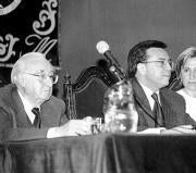 Leopoldo de Luis, a la izquierda, estará en Talavera el próximo jueves. A. Martínez