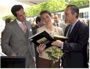 Los Duques de Lugo inauguraron la Feria del Libro de Madrid