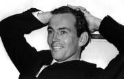 El doctor Barnard en una conferencia en Roma en 1968, meses después de realizar el primer trasplante de corazónAp