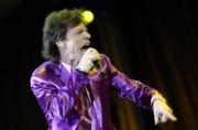 El incombustible Mick Jagger, durante el concierto de los Stones el miércoles en Bilbao AFP