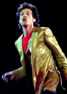 Mick Jagger, anteayer en su reaparición en Londres. REUTERS