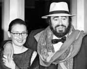Nicoletta Mantovani contraerá matrimonio con Pavarotti el próximo sábado