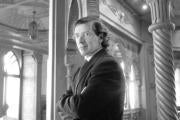 Bernardino León, durante la entrevista