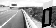 Una de las fases de la autovía de circunvalación de Las Palmas poco después de ser inaugurada. ABC