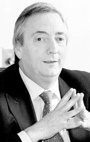 Néstor Kirchner. J. PRIETO