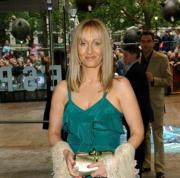 J. K. Rowling a su llegada al estreno