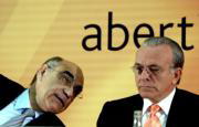 EFE Alemany y Fainé presidieron ayer el consejo que aprobó la fusión con Autostrade y la posterior junta de accionistas