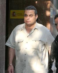 El ciudadano alemán Khaled El Masri, a su llegada hoy a la Audiencia Nacional. EFE