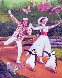 Julie Andrews protagonizó la versión cinematográfica de Mary Poppins de 1964. /ARCHIVO