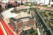 PAU BELLIDO Maqueta del proyecto Marina d´Or Golf que se prevé construir entre Cabanes y Oropesa