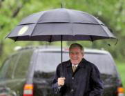 EFE. El presidente Bush, ayer en el jardín de la Casa Blanca