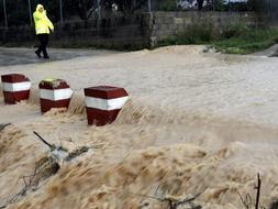 La Comunidad Valencia es una de las zonas más afectadas por el temporal. /Efe