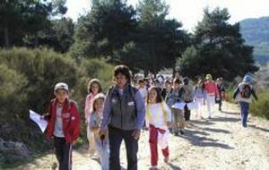 La Diputación ofrece nuevas rutas de senderismo para los escolares