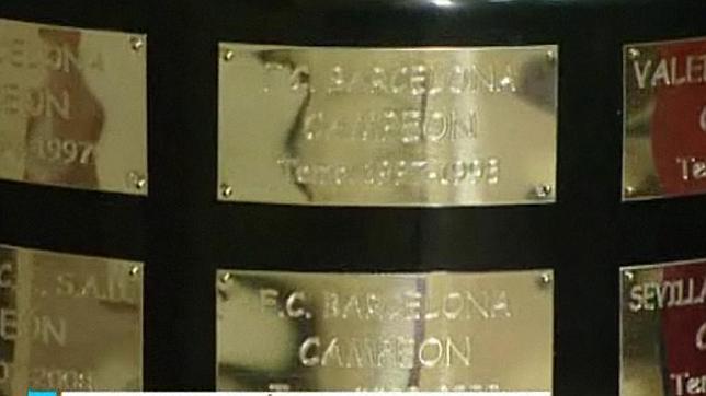 Tipografía infantil para el ganador de la Copa del Rey