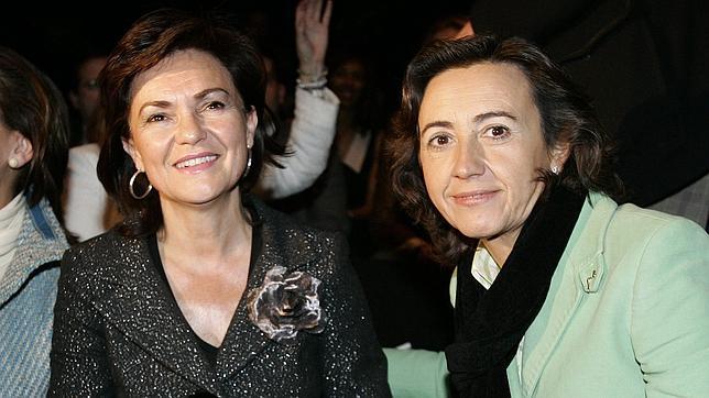Carmen Calvo se niega a ir en la lista electoral del PSOE con Rosa Aguilar