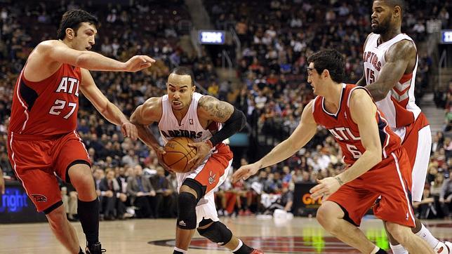 Los Raptors de Calderón caen en casa frente a los Hawks