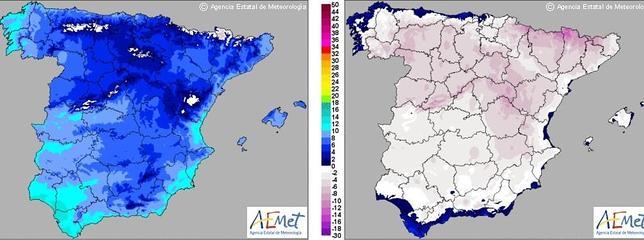 La semana empieza con mucho frío en toda España