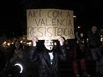 Las protestas estudiantiles del martes acaban sin detenidos