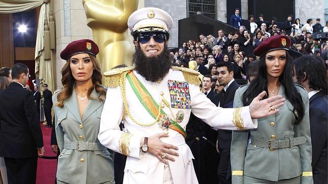 El desafío del «dictador» Sacha Baron Cohen en los Premios Oscar