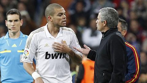 Dos partidos de sanción a Pepe por llamar «hijo de puta» a Paradas Romero