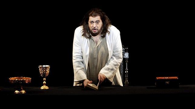 Domingo estrena en Valencia, en «Thaïs» de Massenet, otro papel de barítono