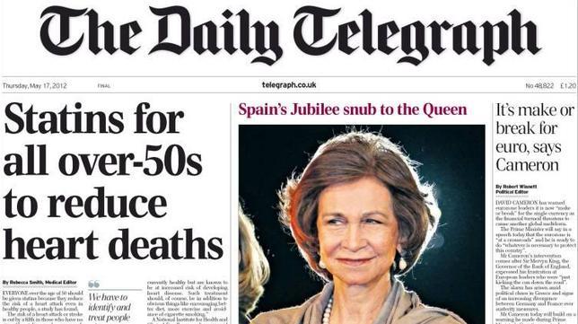La prensa británica grita «desaire» tras la cancelación de la visita de la Reina