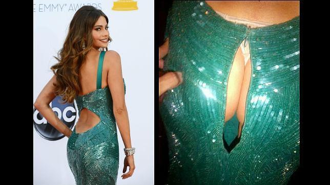 Sofía Vergara muestra en Twitter su trasero al romper la cremallera de su vestido