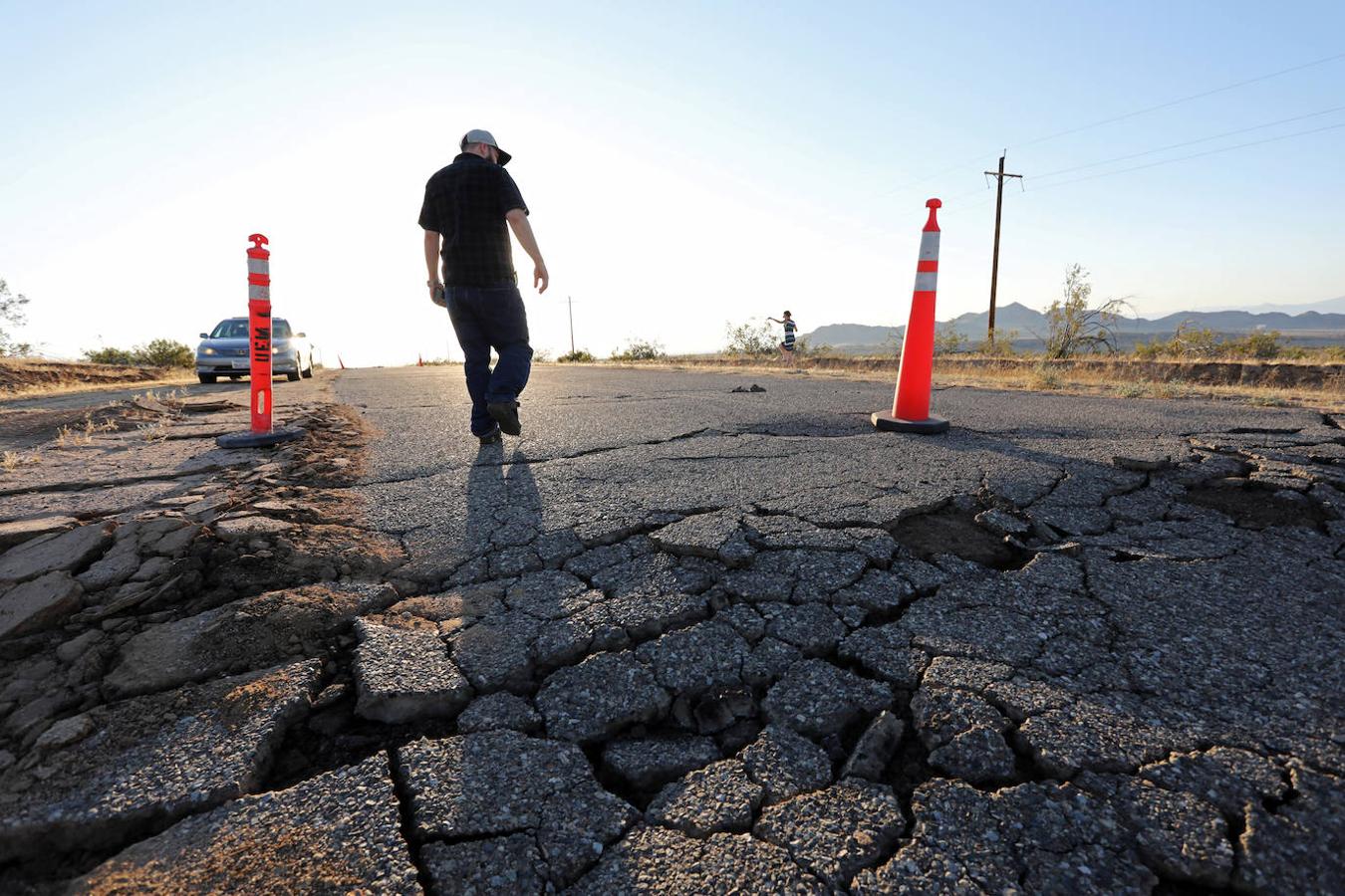 Galería California queda conmocionada por el intenso terremoto