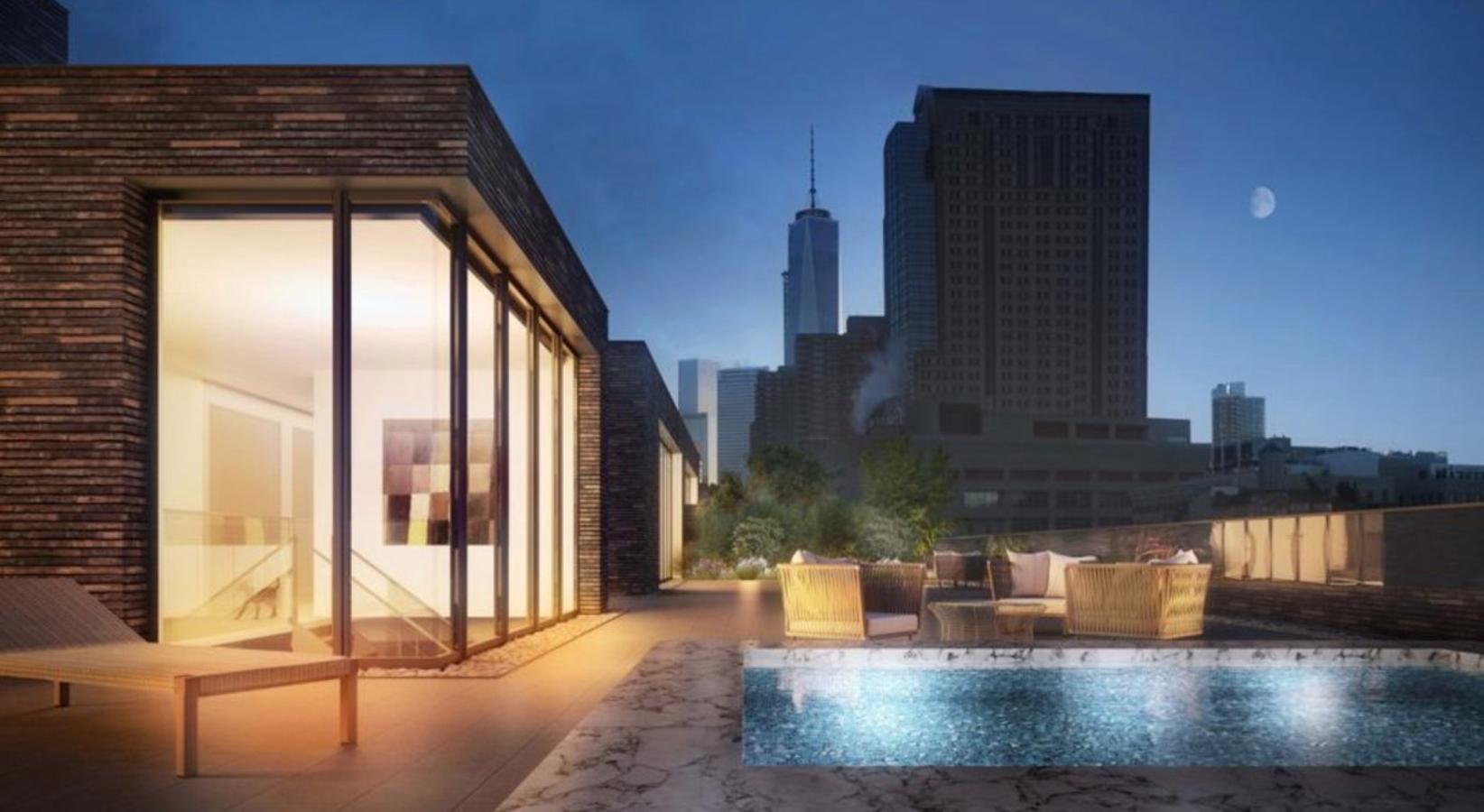 Lewis Hamilton vende su ático de lujo de Tribeca, a estrenar, por 43,4