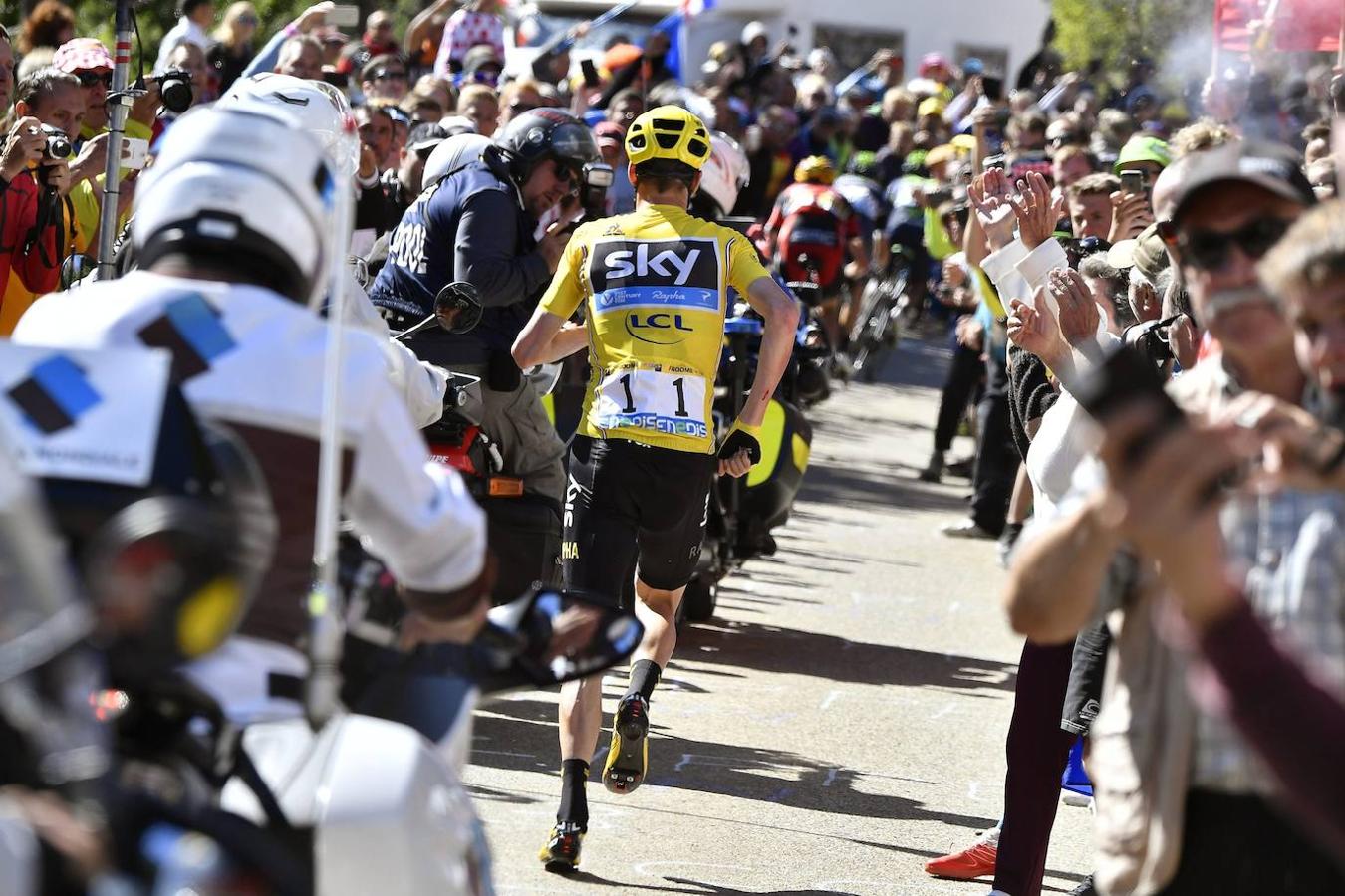 La carrera de Froome en el Tour
