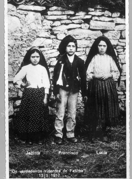 Los tres pastorcillos de Fátima
