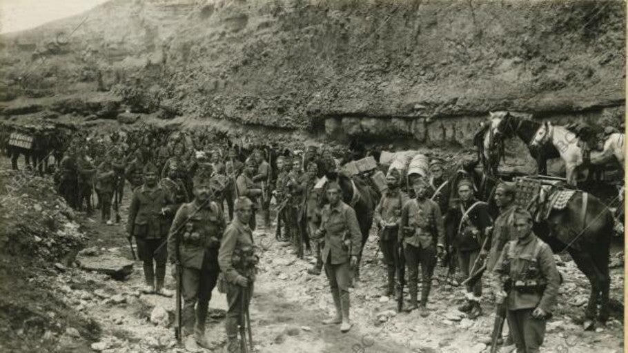 El origen histórico de la Legión, 'los novios de la muerte' Archivo ABC